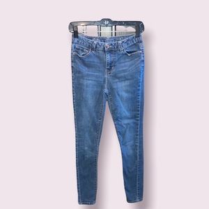 True Craft Women's Skinny Jeans in Blue